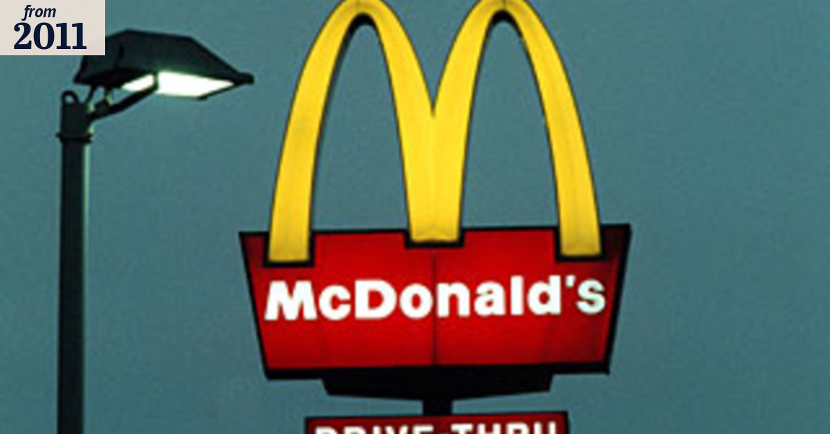 McDonald's launches in-store TV channel