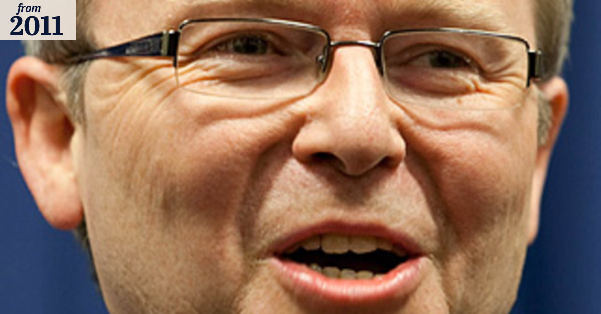Beware the return of Rudd, say old mates