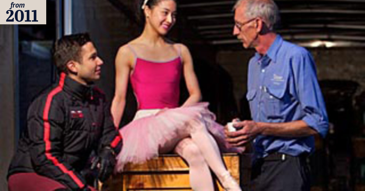 Big rig loads up for ballet gig
