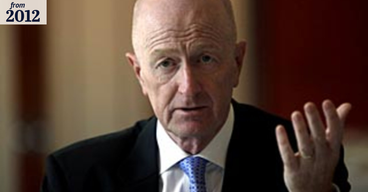 Lending rates about right, says RBA chief