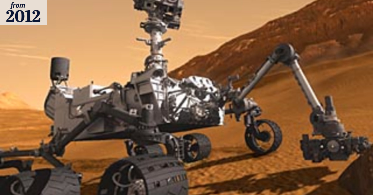 Curiosity rover makes first Foursquare check-in on Mars