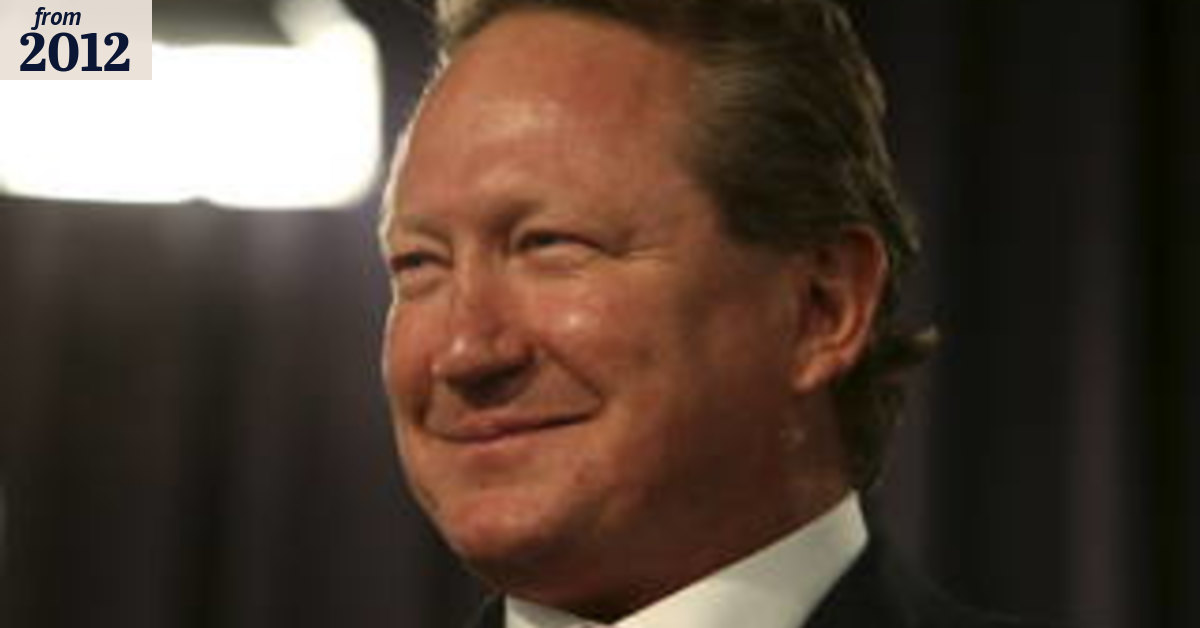 Warning bells on debt for Forrest