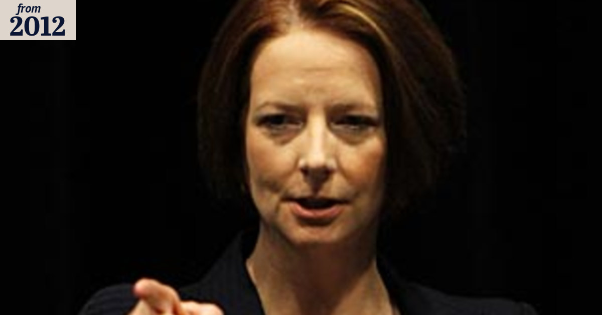 Gillard's plan to crush Rudd