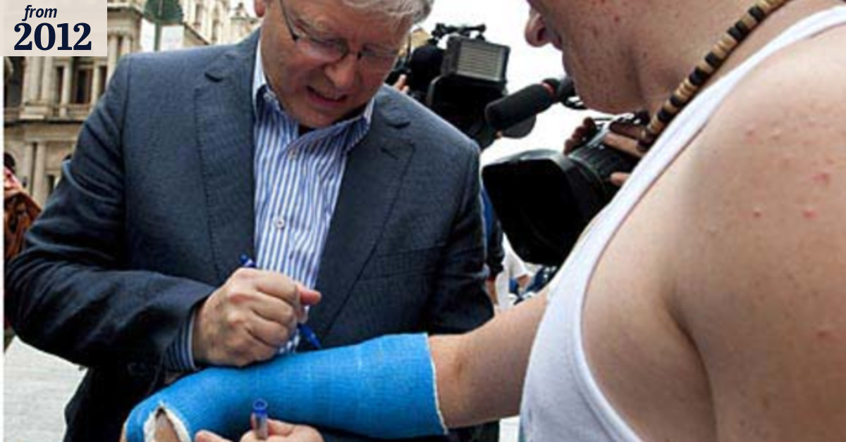 Rudd's challenge to the system