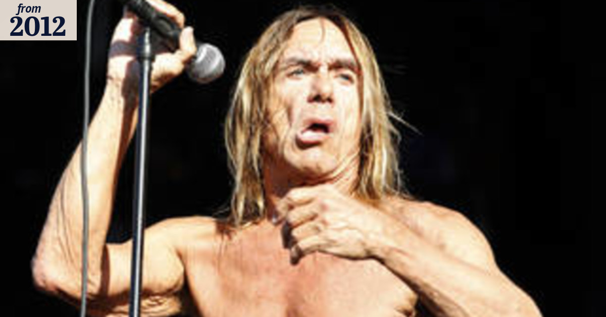 Iggy's going to pop by again