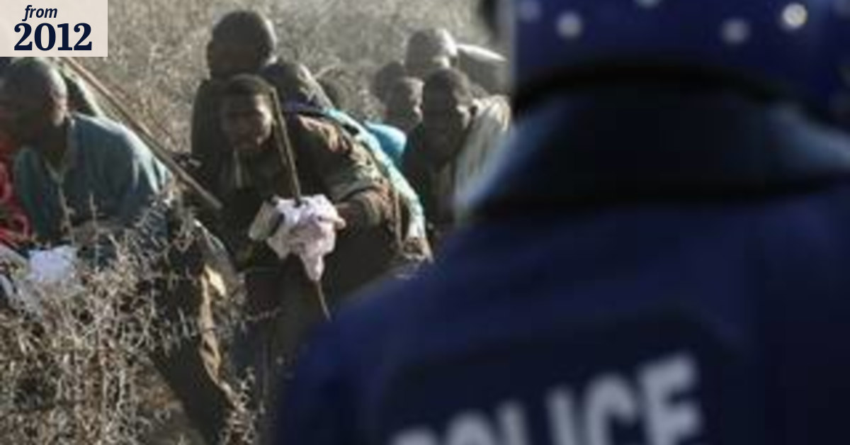 South Africa drops miner murder charges