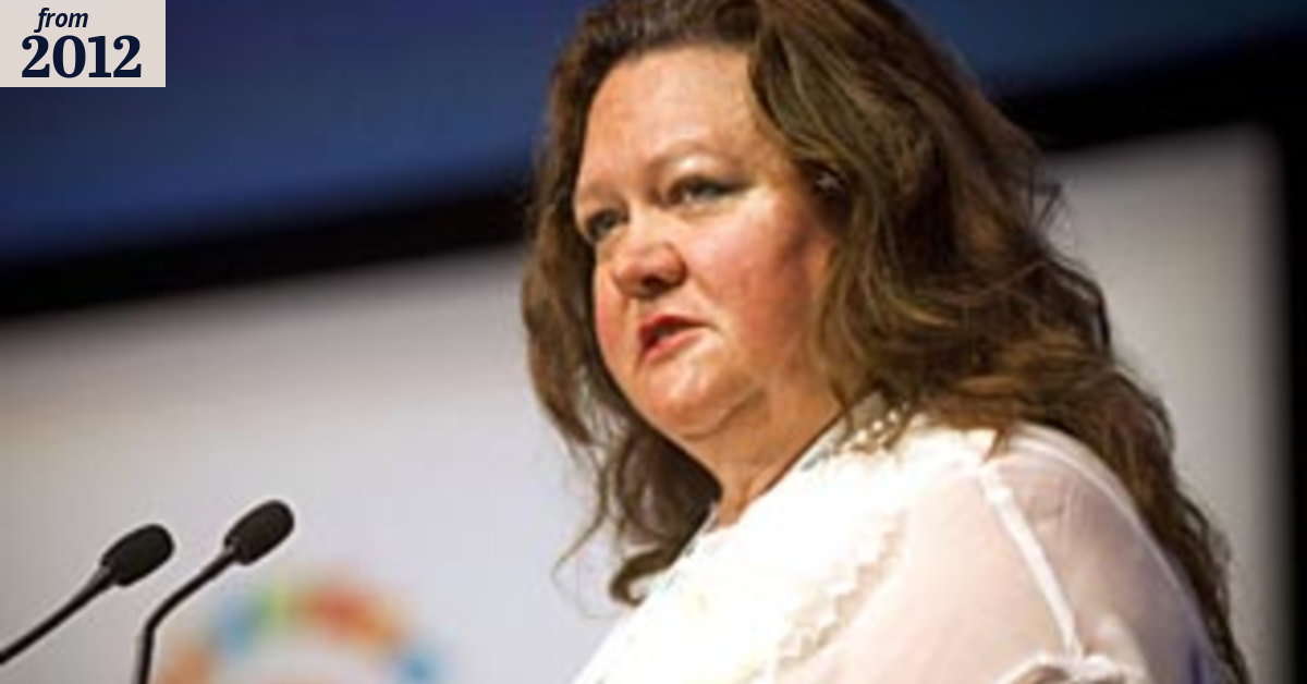 Rinehart dispute to kick into new year