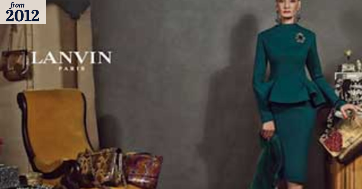 Lanvin's real models: aged 18 to 82