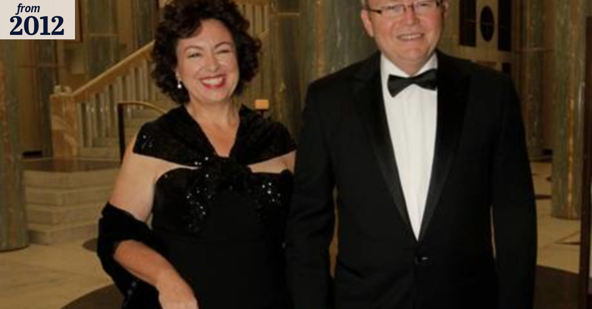 Rudd ambitions undimmed: just follow the dots