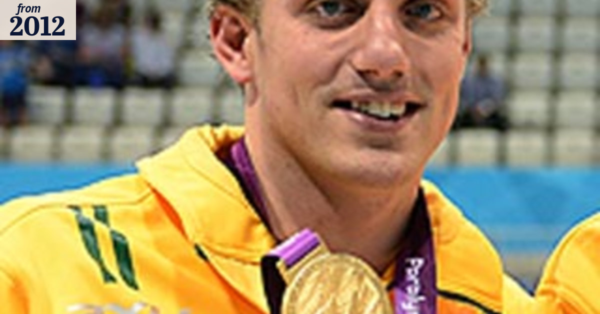 Cowdrey swims into the record books