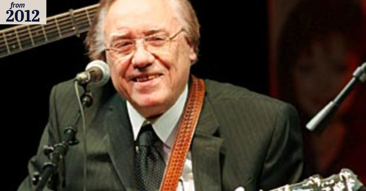 Banjo legend defined the bluegrass sound