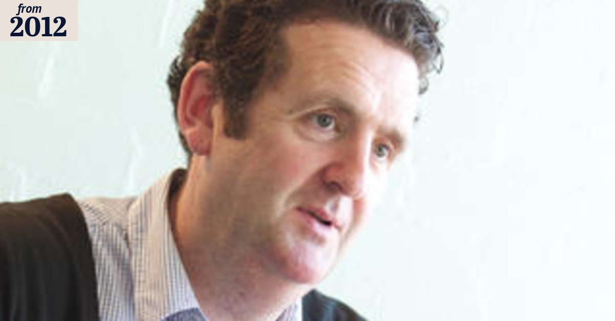 Lunch with ... Alan Brough