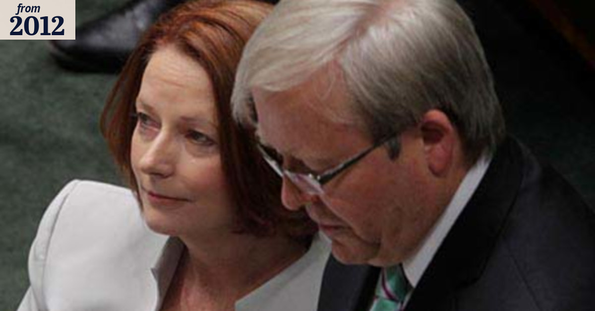 Rudd's audacious pitch