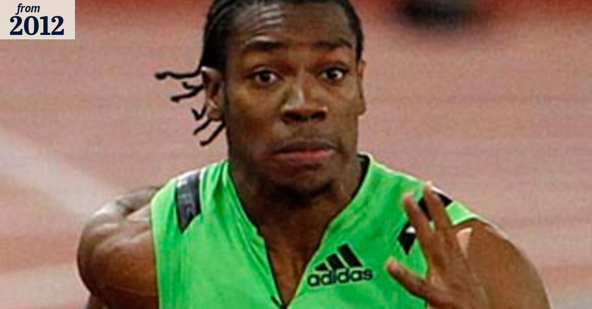 Blake runs 100m in year's fastest time