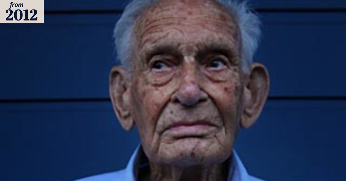 He survived a POW camp, now he's reached a century