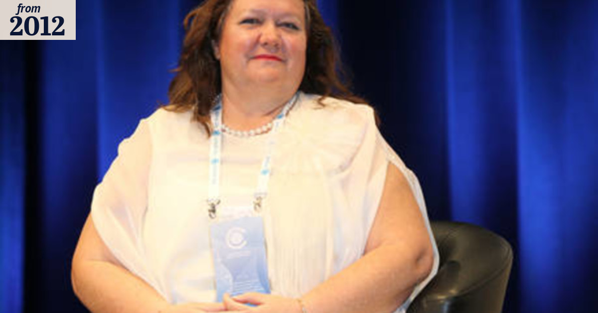 Rinehart's Fairfax battle gets personal