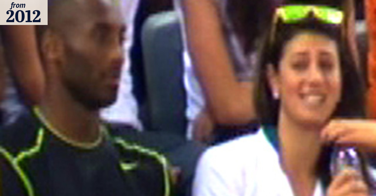 Stephanie Rice and Kobe Bryant enjoy an Olympic reunion