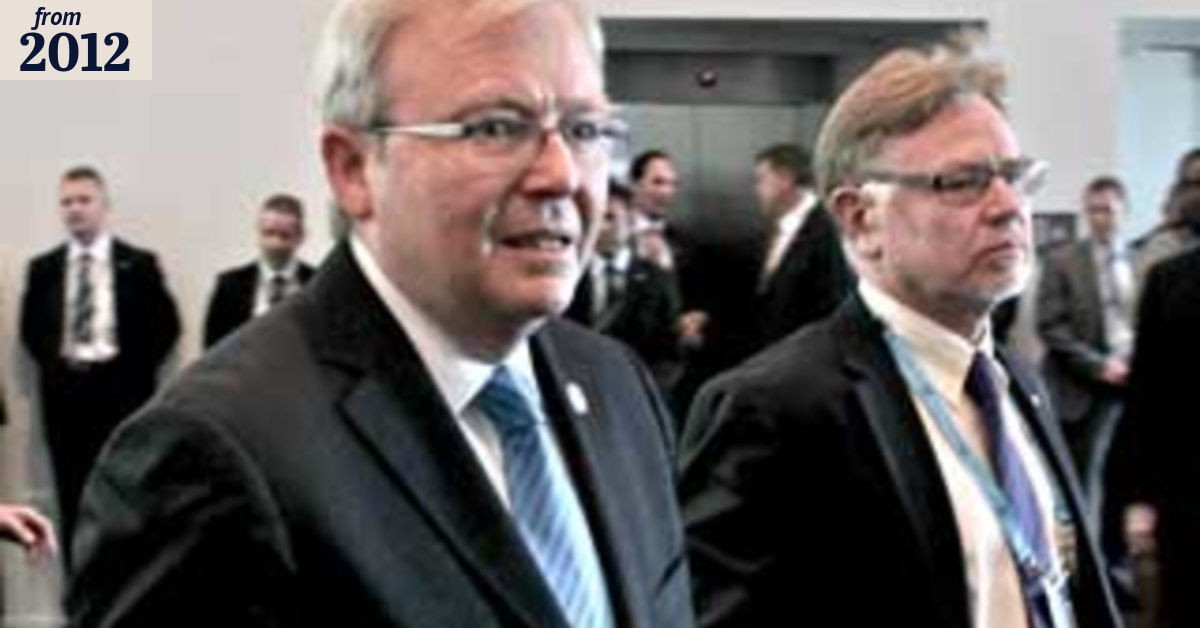 Rudd history wiped