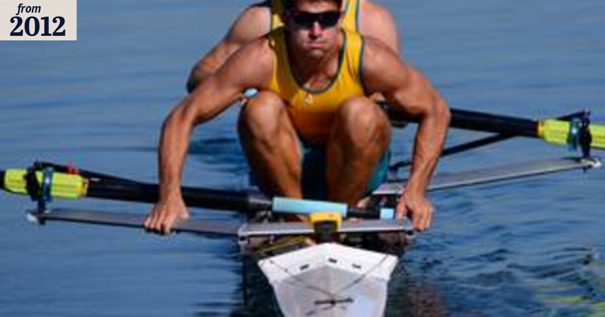 Mens Rowing : practice session