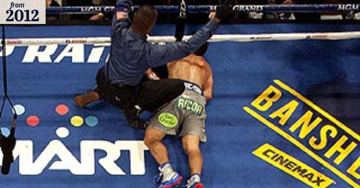 The knockout that cost $190m