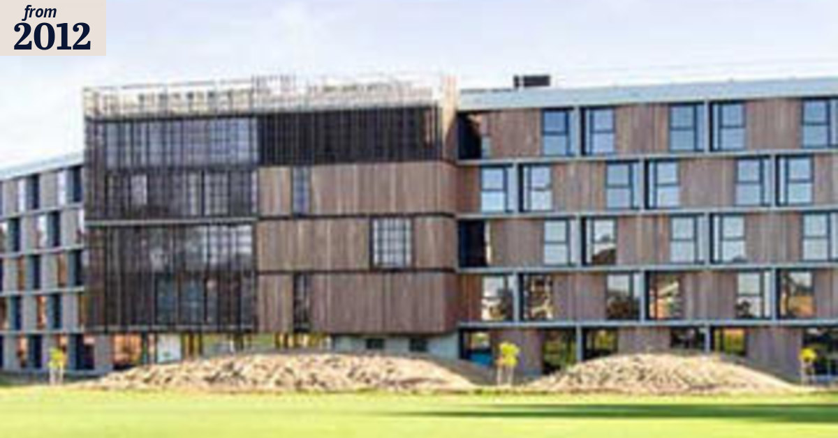 Low rise for student comfort