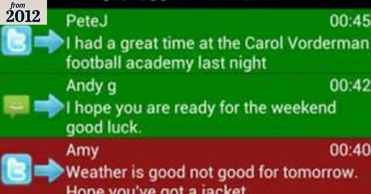 New app gives early warning of mean messages