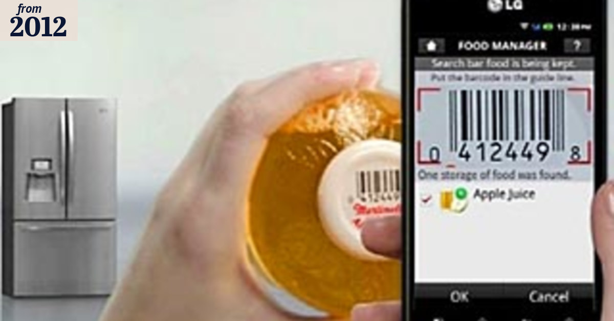 LG smart fridge tells you what to buy, cook and eat