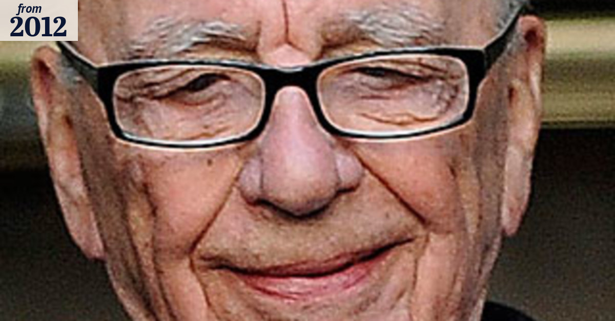 Rupert's crocodile tears for Fairfax