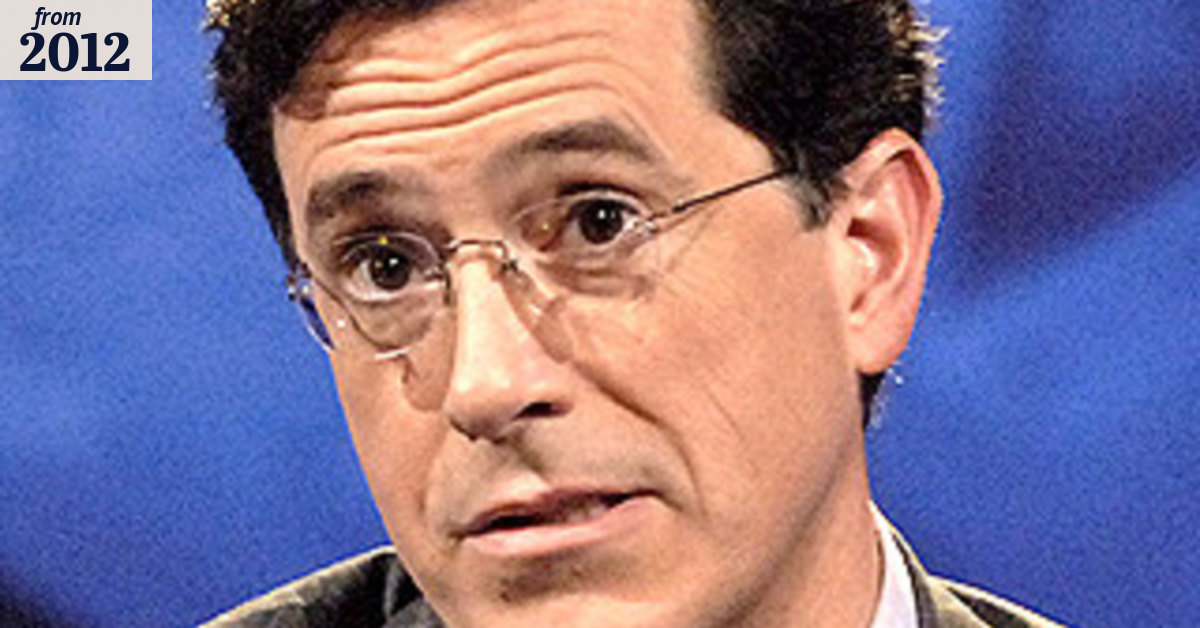 Colbert to 'cash in' with children's book