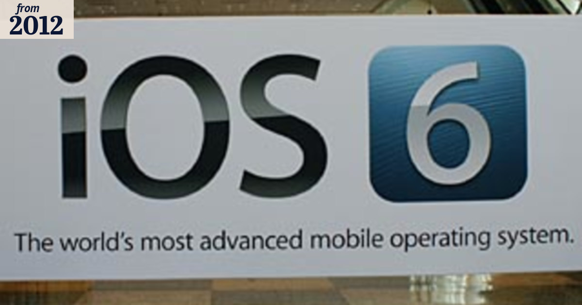 Hands-On First Impressions of iOS 6