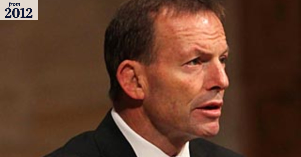 Abbott makes policy pitch for small business sector