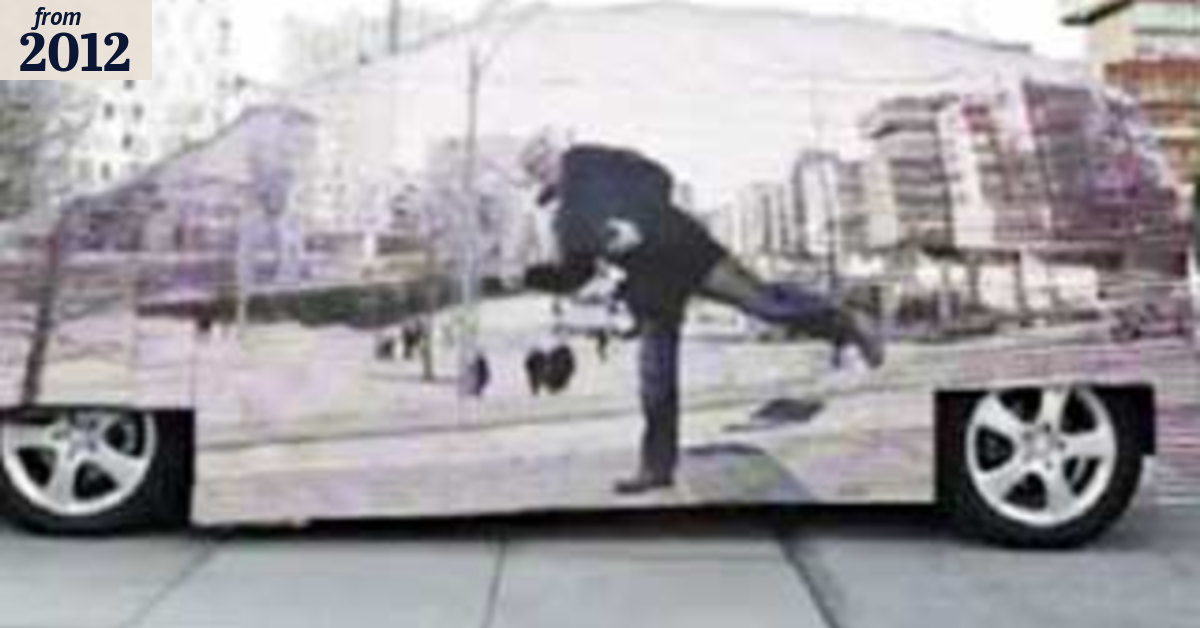 Mercedes rolls out 'invisible car'
