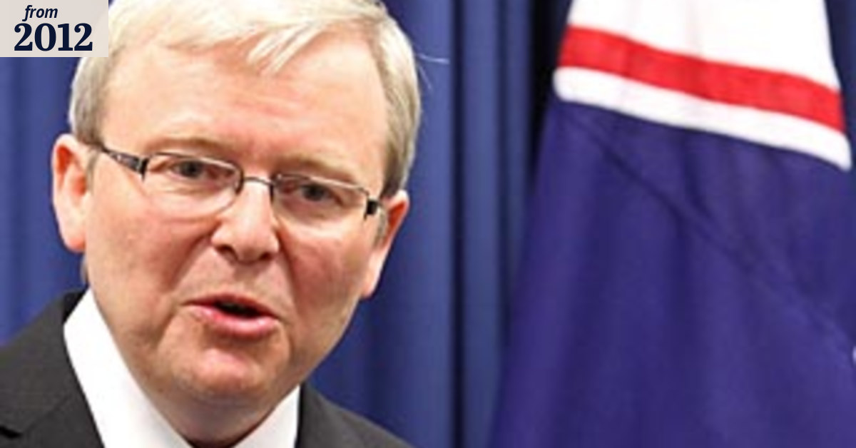 I won't be silenced, vows Rudd