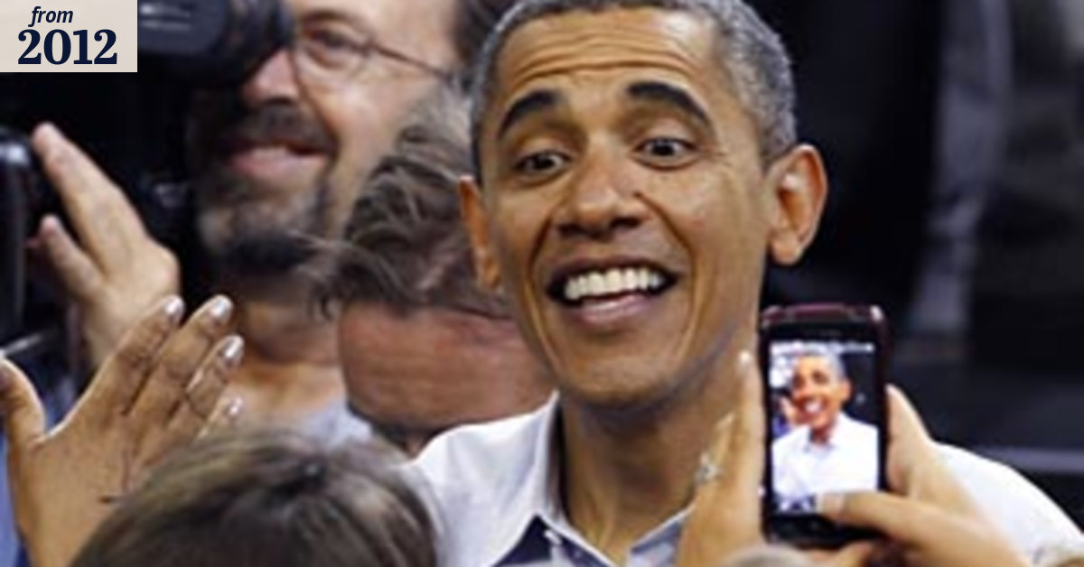 Obama again talks up hope and change