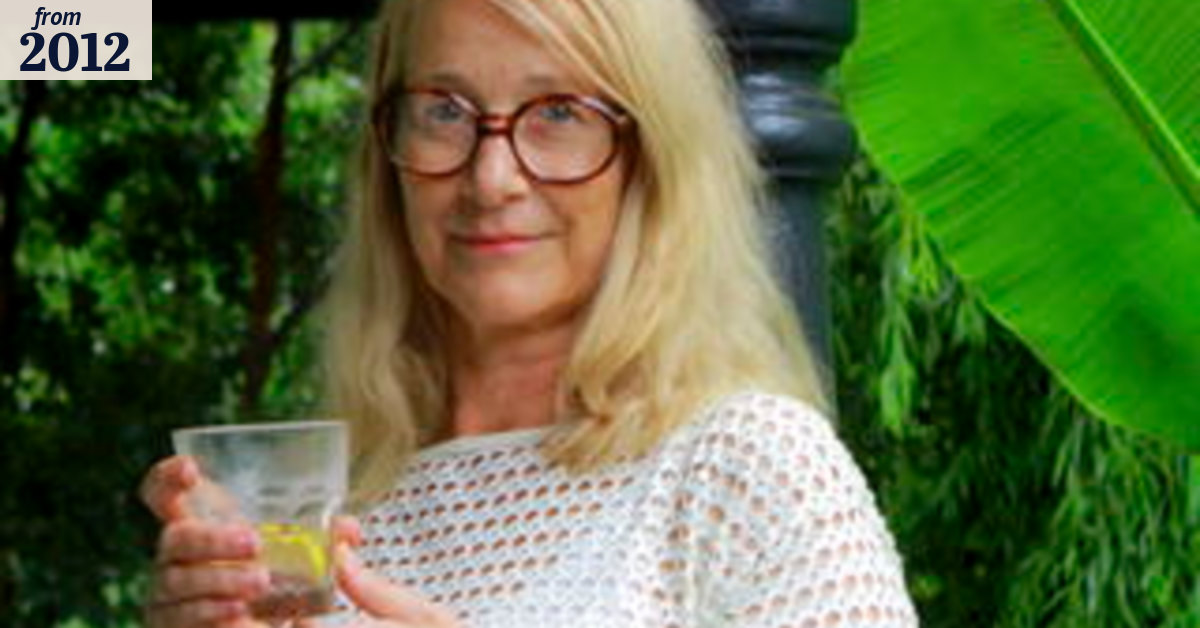 What I drink when ... Victoria Harbutt