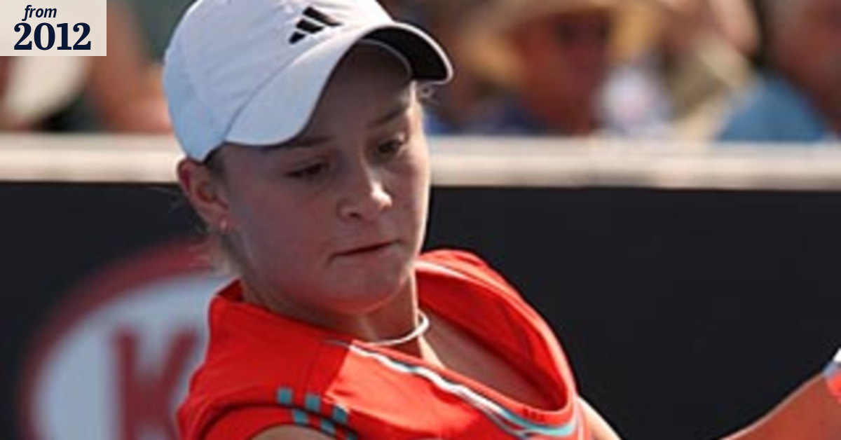 Barty up and about for debut