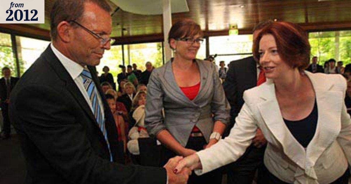 Did the real Julia come out in the Australia Day fracas?