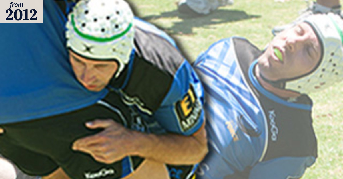 Waterboy versus 110kg: a simple matter of physics