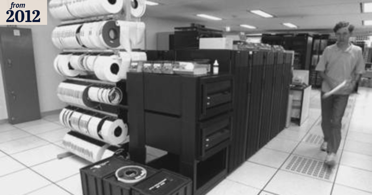 Mainframes still in the picture
