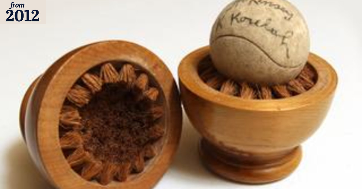 A collector, or a racqueteer?