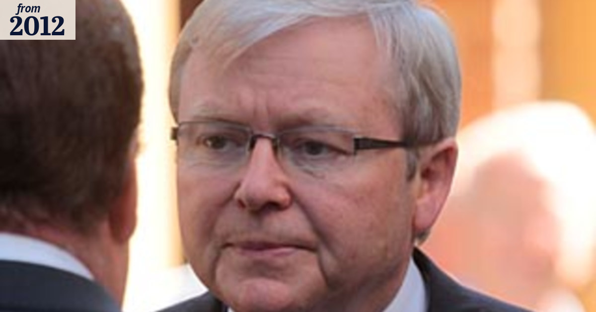 Rudd sees nation at bottom end, too