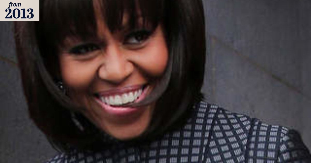 First lady starts second term in style