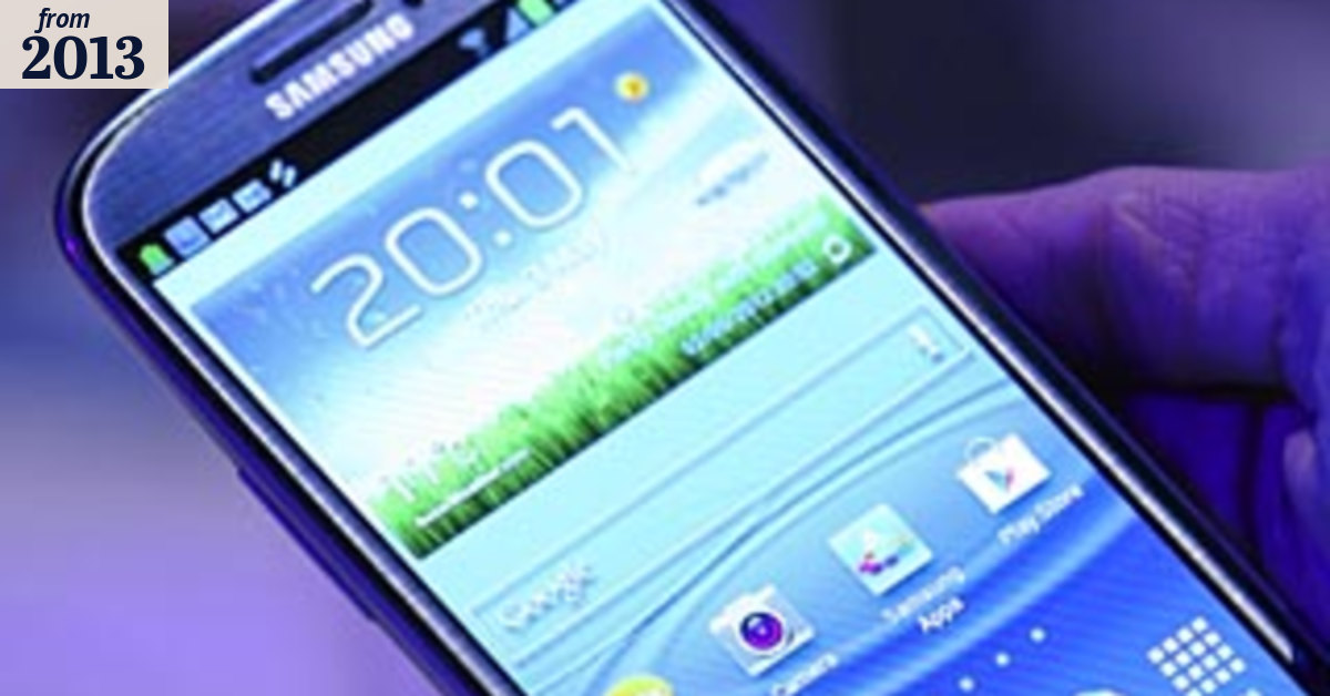 Smartphone sales exploded in 2012