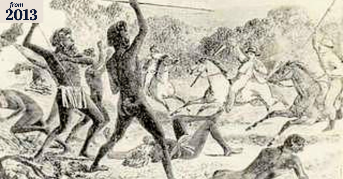 Slaughter on stolen lands