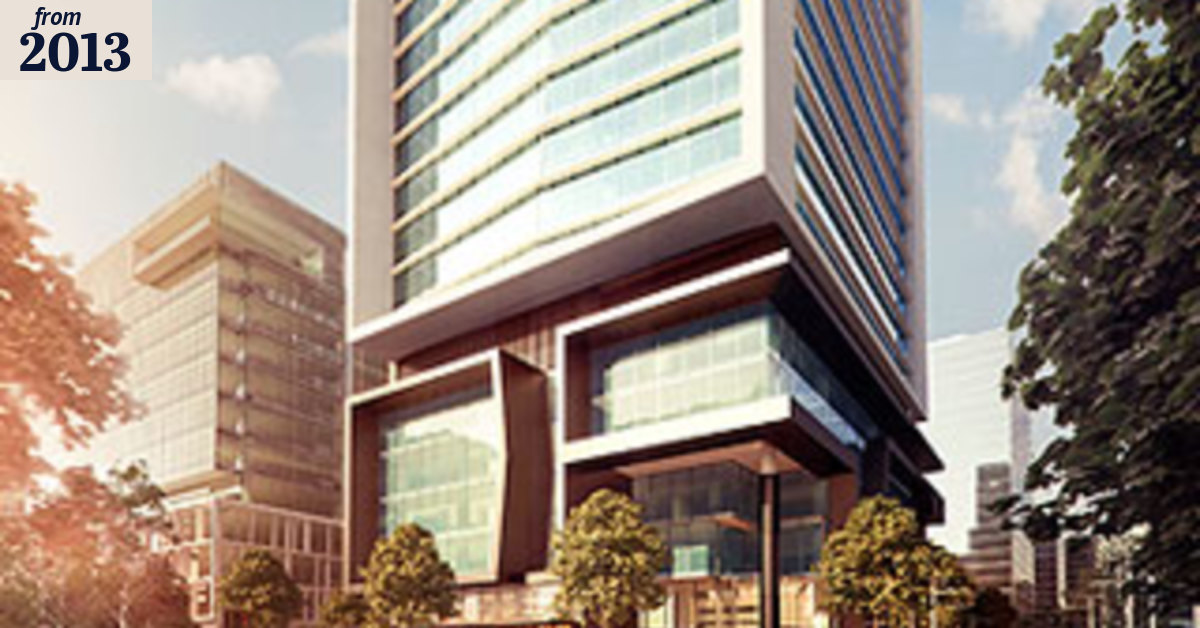 Kings Square buildings on their way