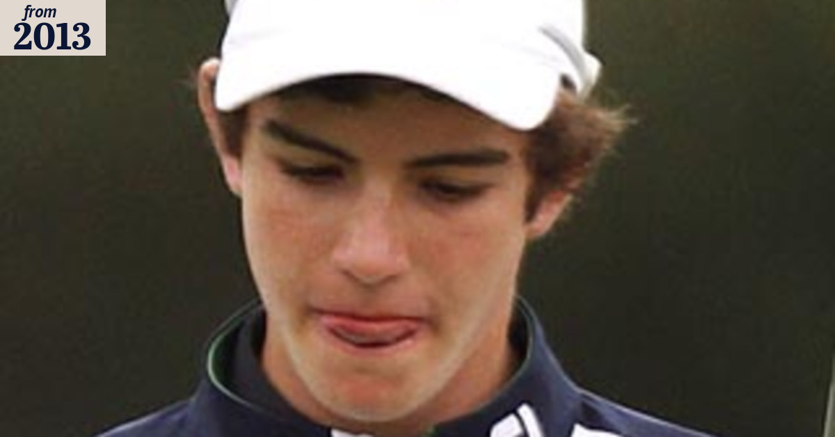 Teenage golfing sensation Ryan Ruffels in good company