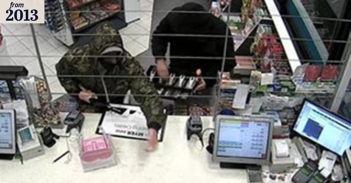 Tomahawk-wielding thieves stopped for Tim Tams