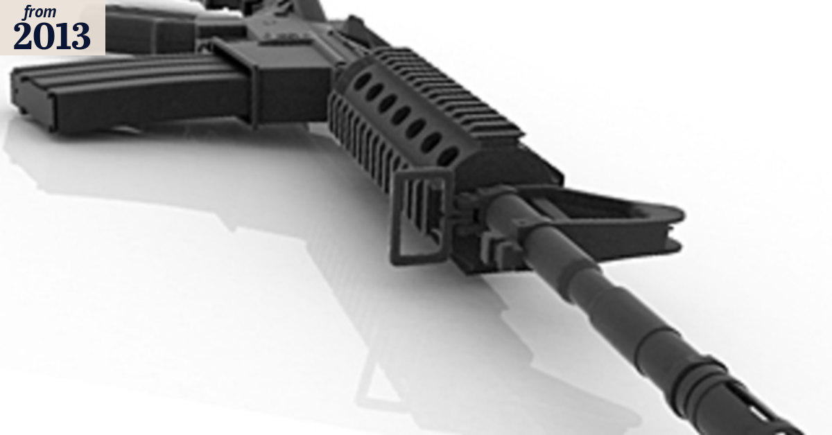 Texan lawmaker raffles off assault rifle