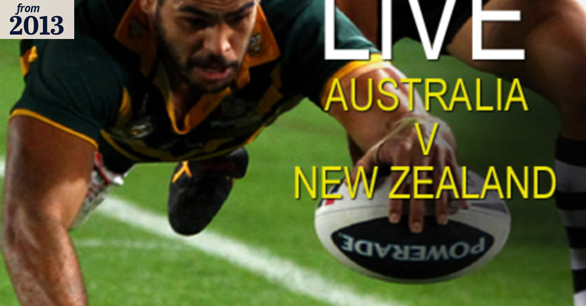 Live: Australia v New Zealand