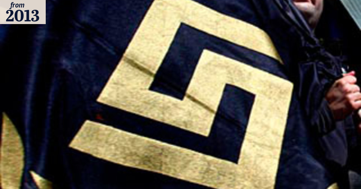 Greek Nazi link group 'set up here'